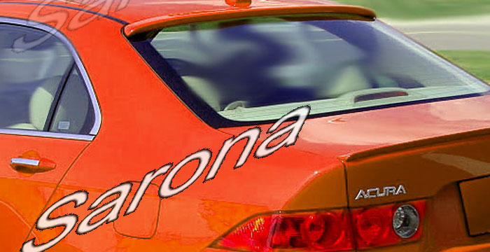 Custom Acura TSX Roof Wing  Sedan (2004 - 2008) - $299.00 (Manufacturer Sarona, Part #AC-006-RW)